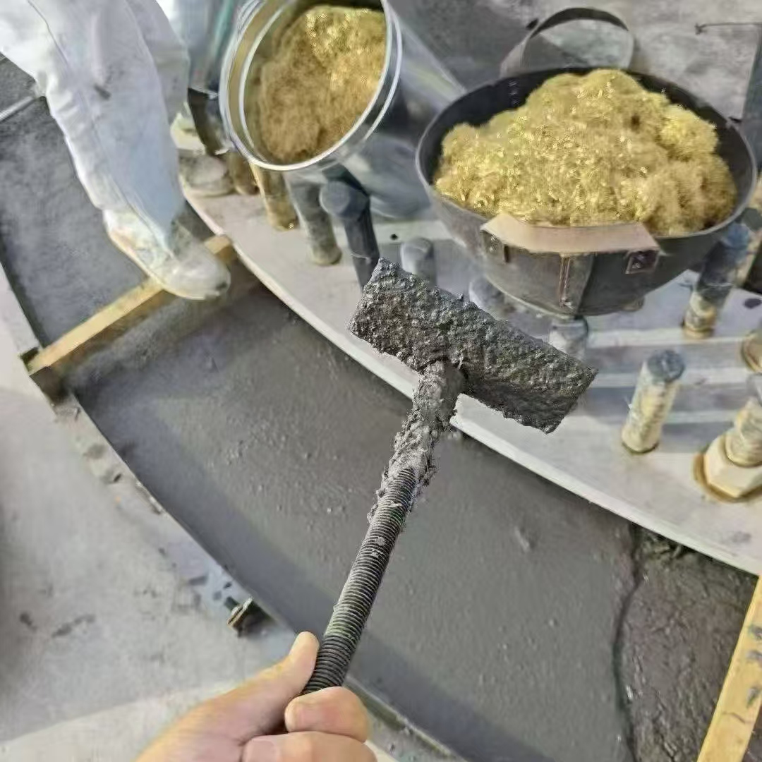天津C120钢纤维高强无收灌浆料 轧机压缩机汽轮机发电机锻压设备底座灌浆材料